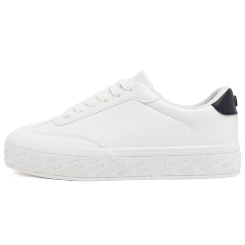 Image of Nautica Women Fashion Sneaker Lace-Up Tennis Casual Shoes for Ladies