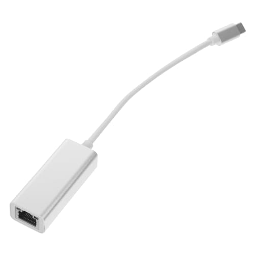 DIYEAH USB-c to Ethernet Adapter Gigabit Mbps Network Adapter Type-c to Converter External USB Ethernet Converter for Laptops and Desktops to Use