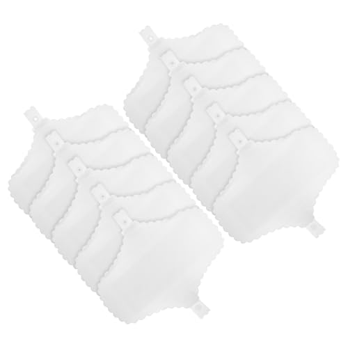 EXAOMBLE 10個 洗える月経布 有機パッド ベビー マット 女性のためのパンツ panty liner cotton pad 月経パンティーライナー 月経綿パッド 防水綿布 白い