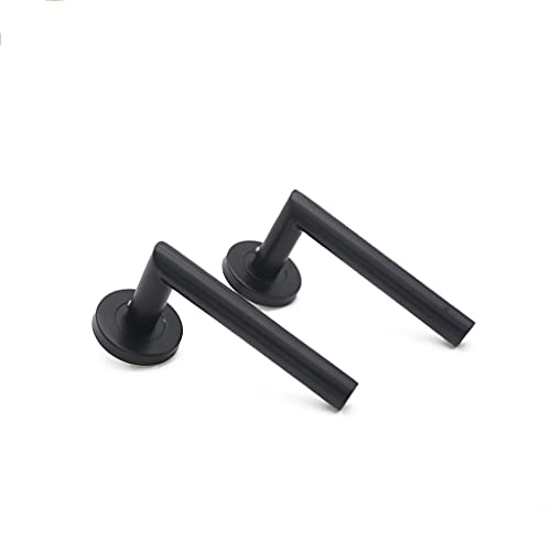 Poignée de porte à angle droit robuste anti-empreinte pour bureau - 2