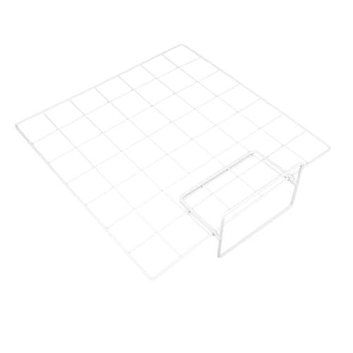 Ciieeo Multi Functional Desktop Grid Display Rack with Base Sturdy Panel for Craft Shows Vendor Booths and Ornament Display Organized Tabletop Photo Hanging Stand