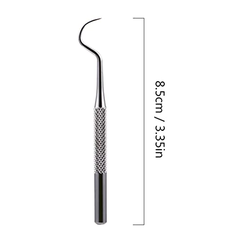 Healifty Dental Gereedschap Plaque Remover Dental Tanden Cleaning Kit Tand Scaler Tong Schraper Spiegel Professionele… - Image 3