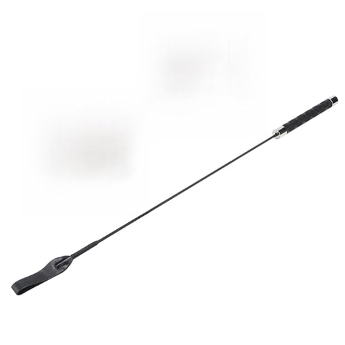 KIMISS Hundträningspiska för Beteendehantering - Svartfiberförstärkt Plastverktyg för Husdjursträning - Hästträningspiska för Ridsport