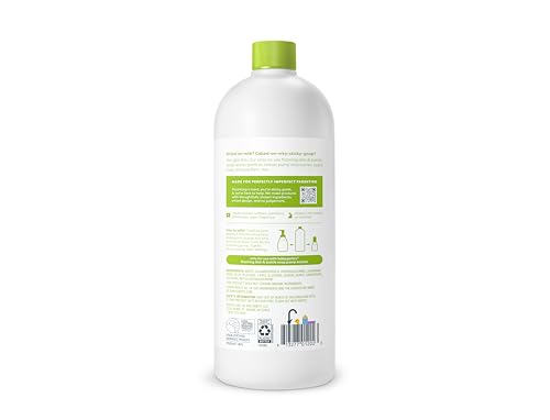 Image of Babyganics Foaming Dish & Bottle Soap, Fragrance Free, Removes Dried Milk, 32 Fl Oz (Pack of 2), Packaging May Vary