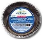 Wholly Wholesome Chocolate Pie Crust, 6 Ounce -- 12 per case.