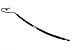 URO Parts MNC3985AH Power Steering Pressure Hose, Pump to Rack