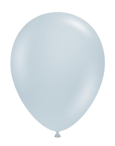 Tuf-Tex 15068 Fog Latex Party Balloons, 5