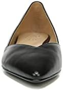 Naturalizer Womens Havana Pointed Toe Slip On Dress Ballet Flat,Black Leather,9.5M | Image 5