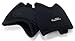 Half Sole Dance Shoes, Pair, Supports Turning, Spinning, and Balancing for Contemporary, Ballet, Beginner Professional Dancers, Non-Slip Nylon Neoprene Step Black