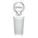 Chemglass CG-3000-10 Series CG-3000 Pennyhead Hollow Stopper with Closed Bottom, 10/18 Joint Size