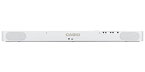 Image of Casio PX-S1100 Privia Digital Piano - White Bundle with CS-68 Furniture Stand, SP-34 Three Pedal System, Furniture Bench, Instructional Book, Instructional Video, and Austin Bazaar Polishing Cloth