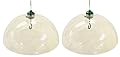 Squirrel Proof Baffle Protection for Wild Bird Pole Feeders (Pack of 2)