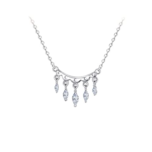 Collier en Argent 925 cadeau de Saint Valentin pour petite amie