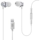 cellularline - Auriculares in-Ear con Cable, Conector Lightning, micrófono Integrado, optimización de Voz, Auriculares Mfi compatibles con iPhone 11, Pro, 11Pro MAX, X, XR, XS, MAX, 8/8PLUS, 7/7PLUS