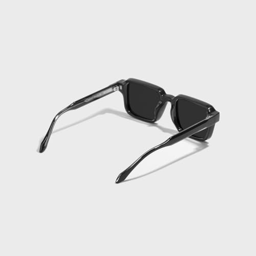 Image of SAM AND MARSHALL OCTOBER Sunglass I 400% UV Protection I Rectangular Sunglass I Cellulose Propionate I Unisex