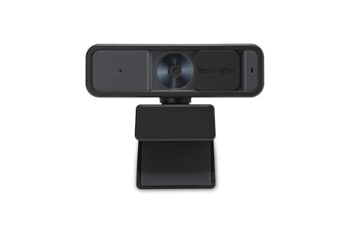 Image of Kensington W2000 1080P Auto Focus Webcam, Full HD 1080P /30fps Webcam with Microphone for Video Conferencing, Software Control, Privacy Shutter, Compatible with Zoom /Skype /Teams (K81175WW)