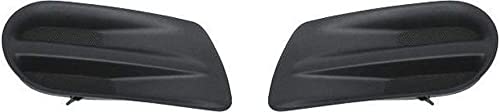 Evan Fischer Fog Light Cover Set of 2 Compatible with 2002-2005 Ford Explorer - FO1036104, FO1036103