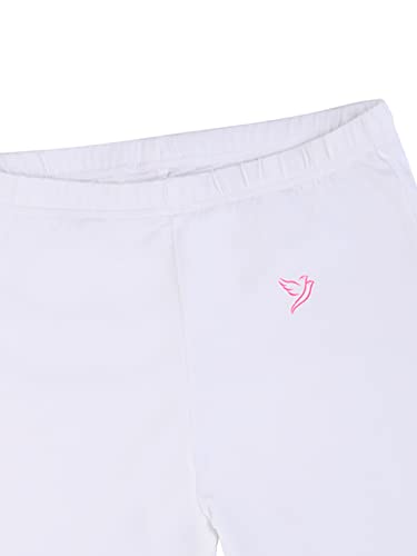 Image of TWIN BIRDS Cotton Stretchable Solid Coloured Skinny Fit Knee Length Yoga /Cycling /Sports Shorts for Girls