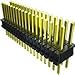 MTMS-112-02-G-D-040,Conn Unshrouded Header HDR 24 POS 1.27mm Solder ST Top Entry Thru-Hole Tube (25 Items)