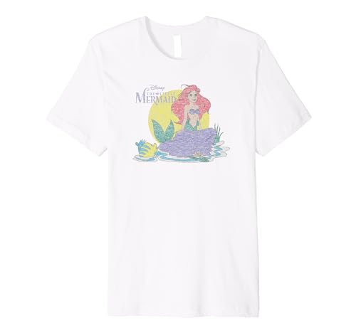 T-shirt Ariel la Petite Sirène parfait pour vos sorties décontractées et journées geek