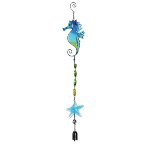 Sunset Vista Designs Metal and Glass Sea Horse Suncatcher