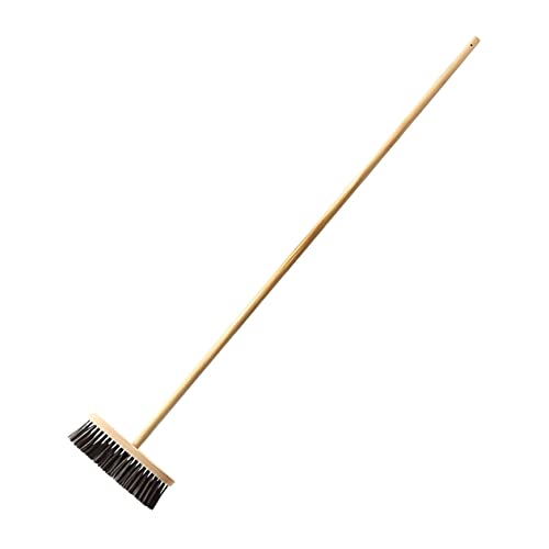 日本クリンテック NUKUMOKU ブルーム〈M〉 幅25cm 全長130cm 屋内 業務用 細かいホコリもキレイに掃けるフロアホーキ 【お得な3本セット】