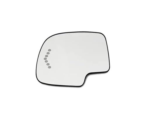 Verre de rétroviseur chauffé gauche pour Chevy Silverado Suburban et Tahoe 1500 3500