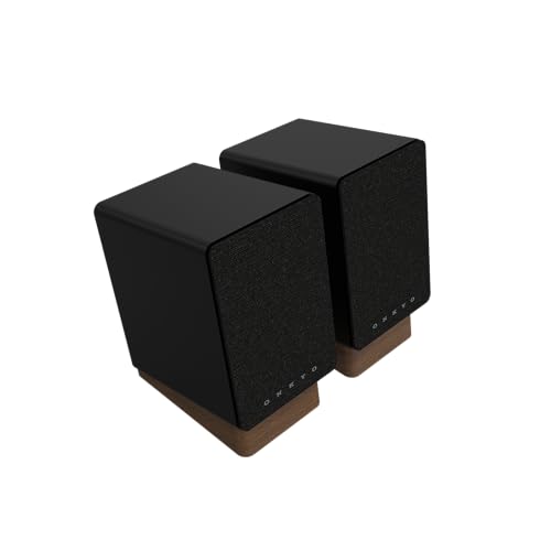 Onkyo Creator Series GX-10DB Powered Speakers, Black - 3" woofer, USB/C, line/Phono, Optical Ports and Bluetooth 5.3 LE Audio connectivity - image 1