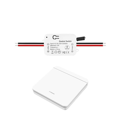 Émetteur 50m pour éclairage LED avec module récepteur miniature 10A 220V