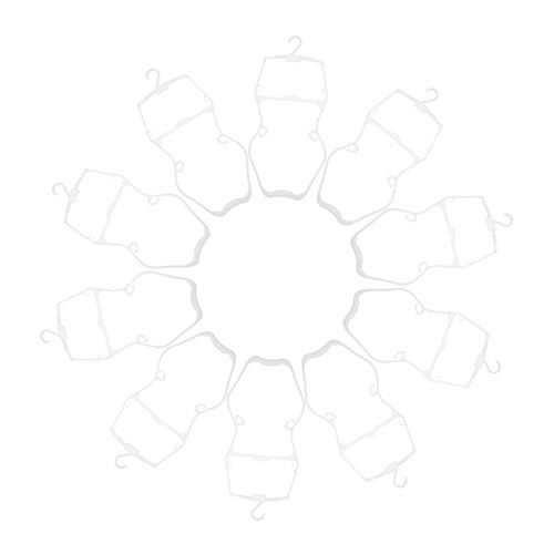HEALLILY 10 Pack Boys and Girls Pink Swimwear Hangers Child Body Suit Hanger Boys and Girls