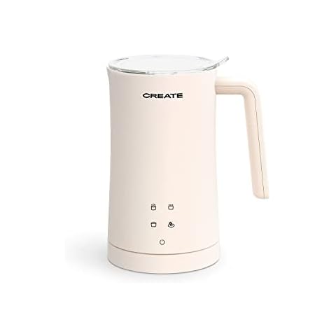 CREATE/MILK FROTHER/Espumador y vaporizador de leche eléctrico Blanco Roto Cover