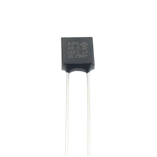 Fusible thermique TF coupure 130C 2A 250V RH interrupteur température carré, lot de 10