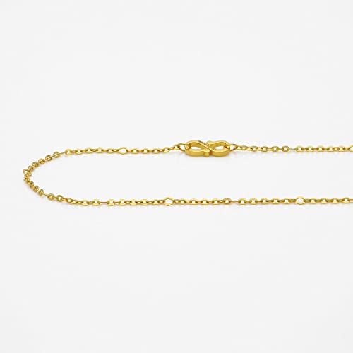 Image of Malabar Gold & Diamonds BIS Hallmark (750) 18K Yellow Gold Chain for Women