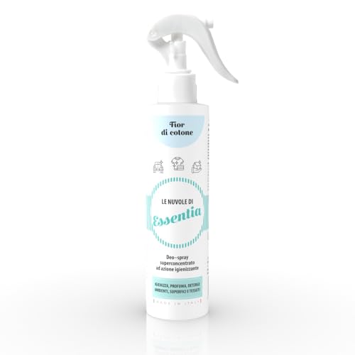 Le Nuvole di ESSENTIA, Profumo Igienizzante Spray per Ambienti, Tessuti