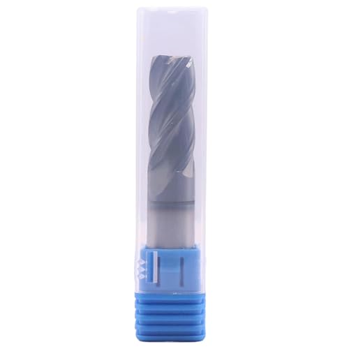 Image of 1 /2 inch 4 Flute Solid Carbide End Mill, 0.03 inch Corner Radius, AlTiN Coated | 30 Degree Helix, 1 /2 inch Cutting Diameter, 1 /2 inch Shank Diameter, 1-1 /4 inch Length of Cut, 3 inch Overall Length