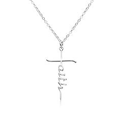 faith cross necklace