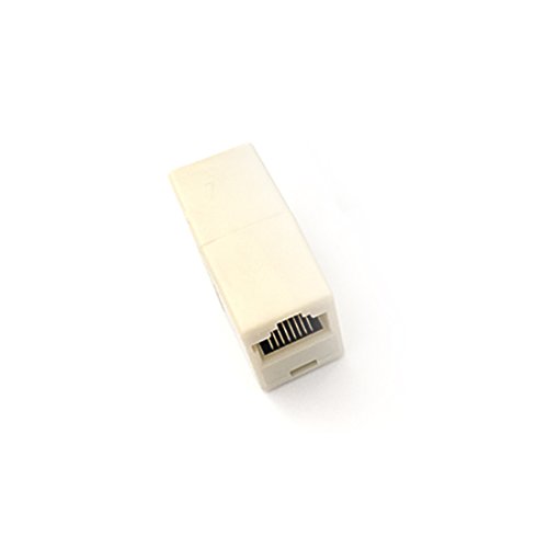 Acoplador RJ45 Cat6 Línea Dual Blanco Set 20 Pzas miniatura 3
