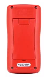 Rear view of the VIHELM ZT-111 Digital Multimeter