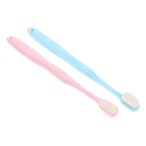 Gatuida 2Piezas Cepillo de Dientes de Cerdas para Adultos para Encías Sensibles y Limpieza Profunda