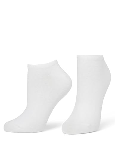 HUE Women's No Show Sport Socks, 8 Pair Pack4