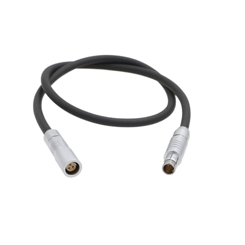 Cable Fischer de 3 pines de 24V para evitar desconexiones en la cámara ARRI Alexa