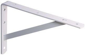 Knape & Vogt Bracket 22" 5mm 3/4" 1200 Lb Steel White10