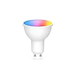 Pemsmart ZigBee GU10 Smart LED Light Bulb, RGB+CCT, Full Color, 2200-6500K, 5W, Dimmable, Party Sync, Tuya Smartlife App Control, iOS/Android Compatible, 345lm, AC90-240V