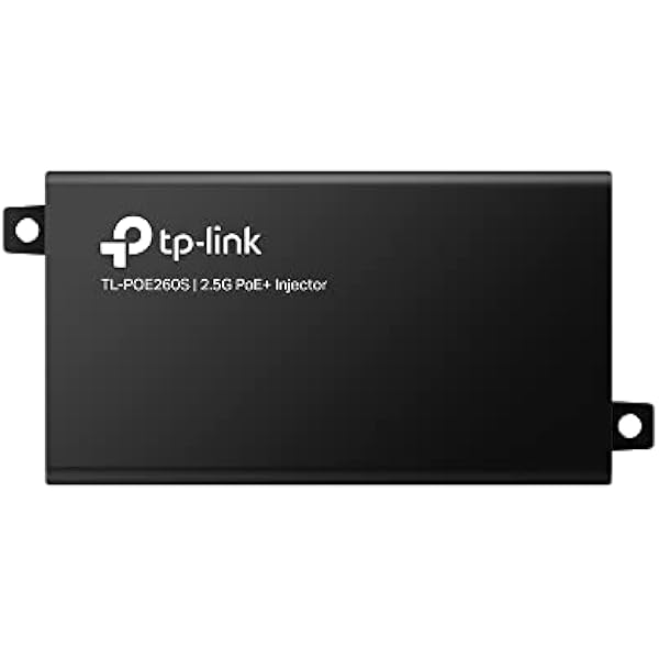 TP-Link TL-POE260S 2.5G PoE инжектор Plug Play До 30 Вт Настольное настенное крепление