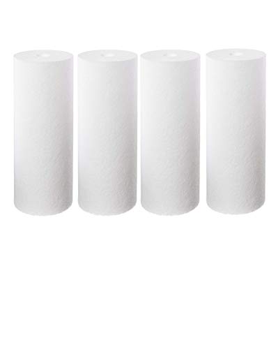 CFS – 4 Pack Heavy-Duty Polypropylene Spun Water Filter Cartridges Compatible with BF6, BF7, BF9C, BF35, BF36, BF36C Models – Remove Bad Taste – Whole House Replacement Filter Cartridge