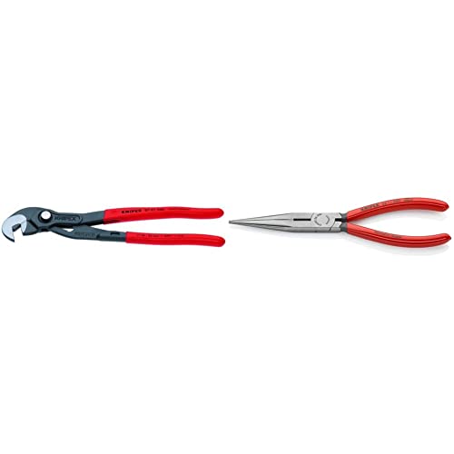 KNIPEX - 87 41 250 RAP Tools - Raptor Pliers (8741250) & KNIPEX Tools - Long Nose Pliers With Cutter (2611200), 8