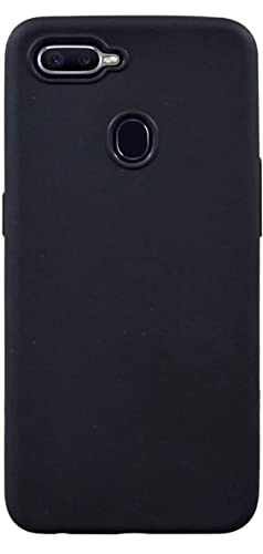 Image of Mobile Back Cover Case for Realme U1 (Silicone Case|CameraProtection|Black SC1510)