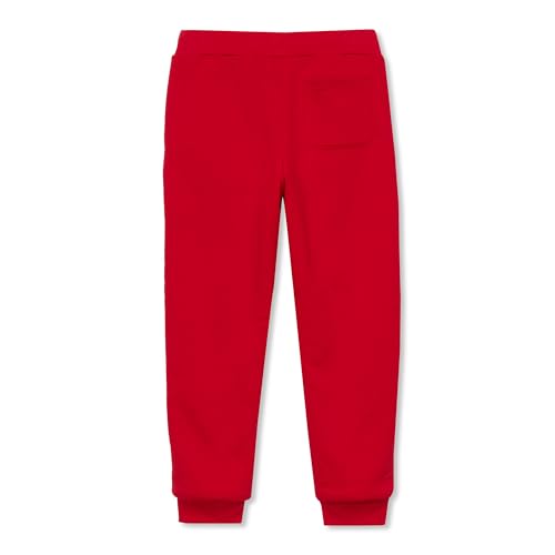 Lands' End Kids Sherpa Fleece Lined Jogger Sweatpants Apple Red Kids Small2