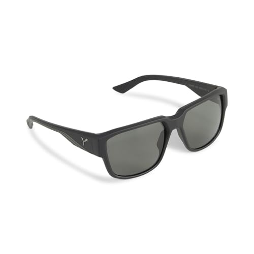 PUMA Mens Sport Lifestyle Square Sunglasses Casual - Black