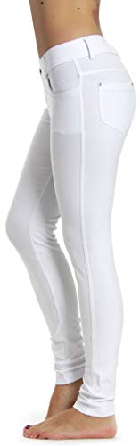 Image of Prolific Health Women's Jean Look Jeggings Tights Slimming Many Colors Spandex Leggings Pants Capri S-XXXL